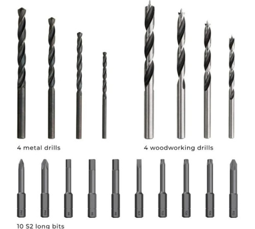 Шуруповерт Xiaomi HOTO 12V Brushless Drill Black (QWLDZ001)