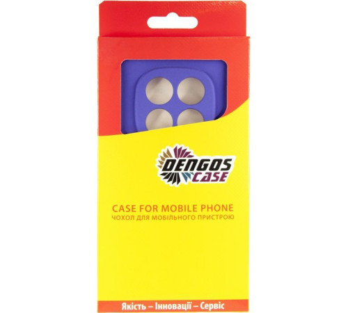 Чохол до мобільного телефона Dengos Carbon POCO X7 5G (Purple) (DG-TPU-CRBN-230)