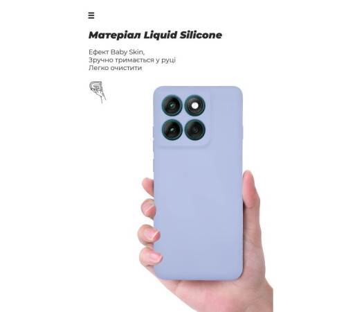 Чохол до мобільного телефона Armorstandart Motorola Edge 60 Pro 5G Camera cover Lavender (ARM85880)