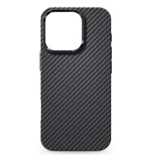 Чохол до мобільного телефона Armorstandart LikeCarbon2 MagCase для Apple iPhone 15 Pro Black (ARM83806)