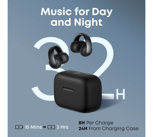 Навушники Anker SoundСore AeroClip Black (A3388G11)