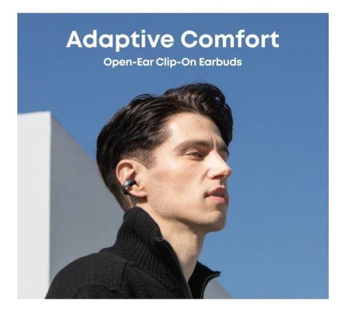 Навушники Anker SoundСore AeroClip Black (A3388G11)