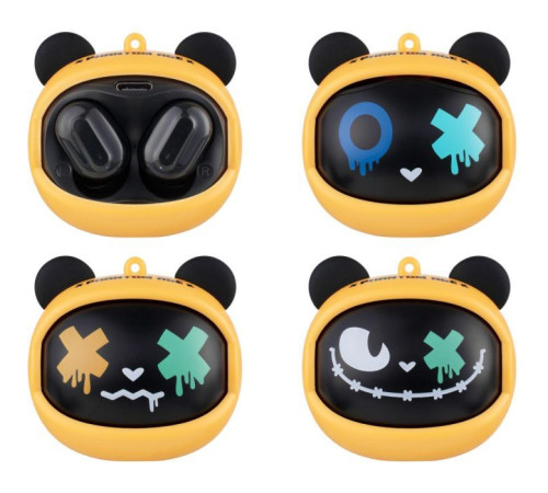 Навушники XoKo G05-face changing TWS Yellow-Black (G05-YEBK)