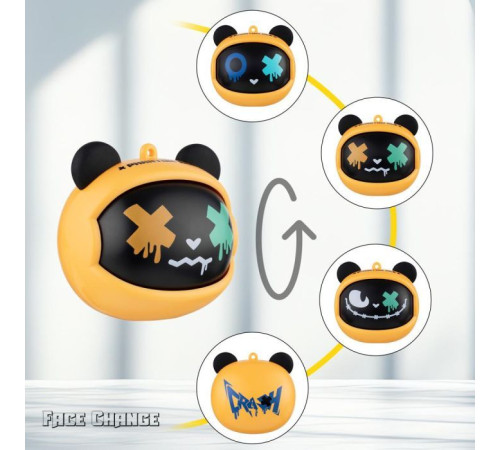 Навушники XoKo G05-face changing TWS Yellow-Black (G05-YEBK)