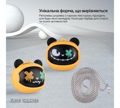 Навушники XoKo G05-face changing TWS Yellow-Black (G05-YEBK)