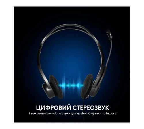 Наушники Logitech PC 960 Stereo Headset USB (981-000100)