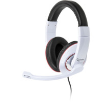 Наушники Gembird MHS-001 White (MHS-001-GW)