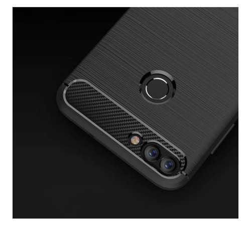 Чехол для мобильного телефона Laudtec для Huawei Y7 Prime 2018 Carbon Fiber (Black) (LT-YP2018)