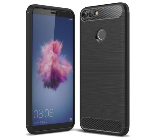 Чехол для мобильного телефона Laudtec для Huawei Y7 Prime 2018 Carbon Fiber (Black) (LT-YP2018)