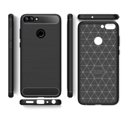Чехол для мобильного телефона Laudtec для Huawei Y7 Prime 2018 Carbon Fiber (Black) (LT-YP2018)