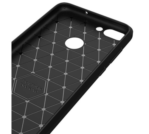 Чехол для мобильного телефона Laudtec для Huawei Y7 Prime 2018 Carbon Fiber (Black) (LT-YP2018)