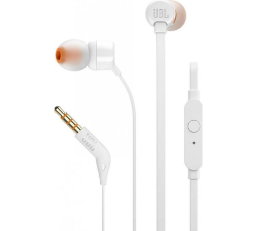 Навушники JBL T110 White (T110WHT)