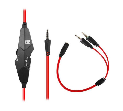 Навушники Gemix N1 Black-Red Gaming