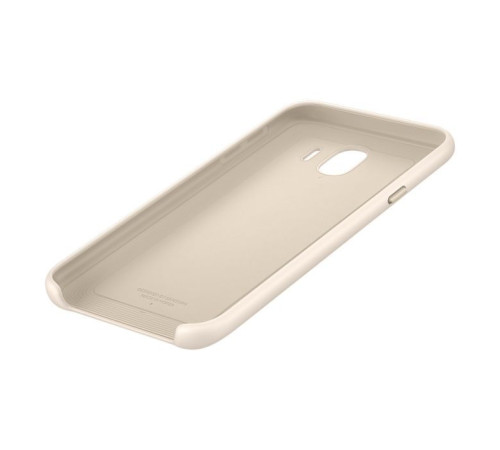Чохол до мобільного телефона Samsung Galaxy J4 (J400) Dual Layer Cover Gold (EF-PJ400CFEGRU)