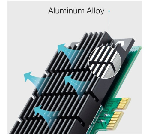 Ретранслятор TP-Link Archer T4E AC1200, PCI Express, Beamforming (ARCHER-T4E)