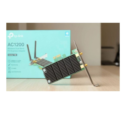Ретранслятор TP-Link Archer T4E AC1200, PCI Express, Beamforming (ARCHER-T4E)