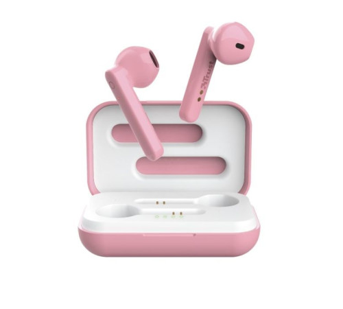 Навушники Trust Primo Touch True Wireless Mic Pink (23782)