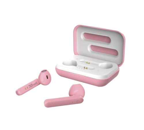 Навушники Trust Primo Touch True Wireless Mic Pink (23782)