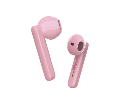 Навушники Trust Primo Touch True Wireless Mic Pink (23782)