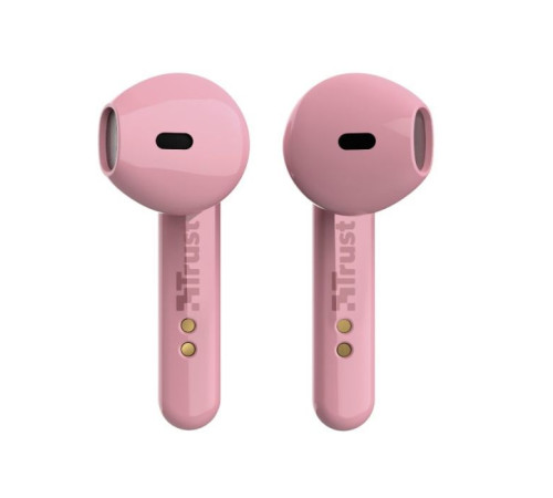 Навушники Trust Primo Touch True Wireless Mic Pink (23782)