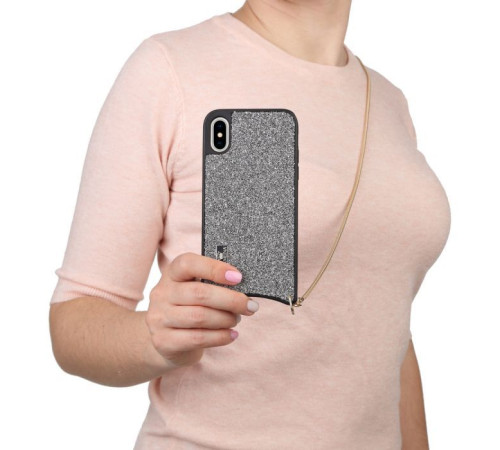 Чохол до мобільного телефона BeCover Glitter Apple iPhone Xs Max Silver (703649) (703649)