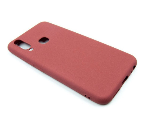 Чохол до мобільного телефона Dengos Carbon Vivo Y15, red (DG-TPU-CRBN-97) (DG-TPU-CRBN-97)