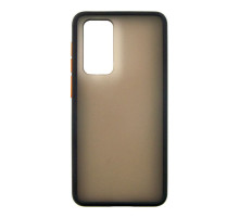 Чохол до мобільного телефона Dengos Matt Huawei P40, black (DG-TPU-MATT-46) (DG-TPU-MATT-46)