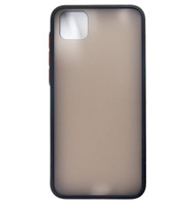 Чохол до мобільного телефона Dengos Matt Huawei Y5P, black (DG-TPU-MATT-52) (DG-TPU-MATT-52)