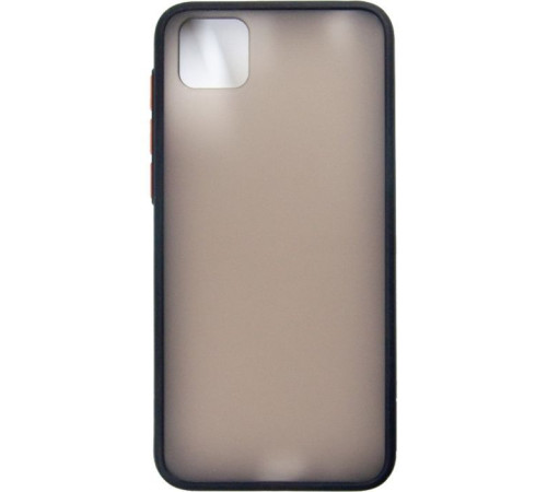 Чохол до мобільного телефона Dengos Matt Huawei Y5P, black (DG-TPU-MATT-52) (DG-TPU-MATT-52)