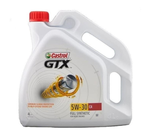 Моторное масло Castrol GTX 5W-30 C4 4л (CS 5W30 GTX C4 4L)