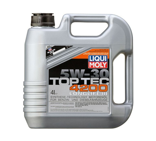 Моторное масло Liqui Moly Top Tec 4200 5W-30 4л (LQ 3715)