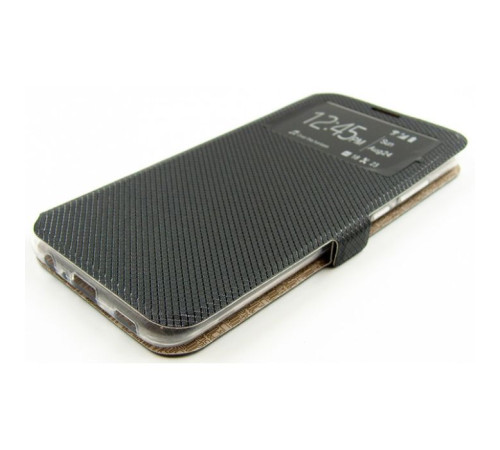 Чохол до мобільного телефона Dengos Flipp-Book Call ID Samsung Galaxy A02s (A025), black (DG-SL-BK-275)