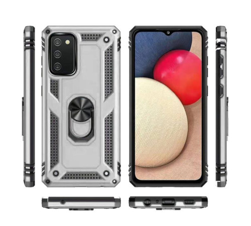 Чохол до мобільного телефона BeCover Military Samsung Galaxy A02s SM-A025/A03s SM-A037/M02s SM-M025 Silver (706015)