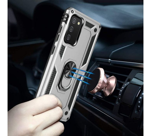 Чохол до мобільного телефона BeCover Military Samsung Galaxy A02s SM-A025/A03s SM-A037/M02s SM-M025 Silver (706015)