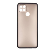 Чехол для мобильного телефона Dengos Matt OPPO A15/A15s, black (DG-TPU-MATT-67)