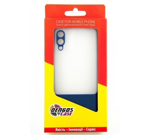 Чохол до мобільного телефона Dengos Matte Bng для Samsung Galaxy A02 (A022) (blue) (DG-TPU-BNG-04)