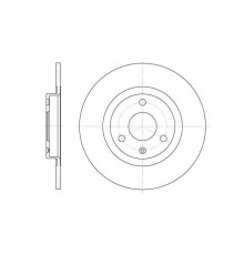 Гальмівний диск LPR C1221P