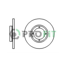 Гальмівний диск Profit 5010-1076