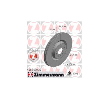 Тормозной диск ZIMMERMANN 400.3670.20