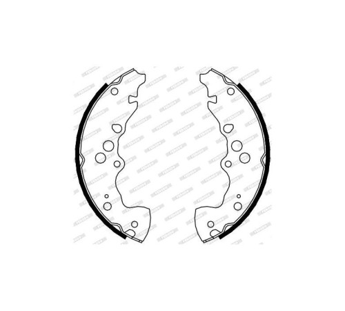 Гальмівні колодки FERODO FSB4115