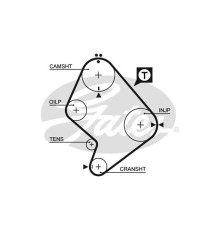 Ремінь ГРМ Gates 5214XS