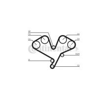 Ремень ГРМ CONTITECH CT1113