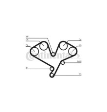 Ремінь ГРМ CONTITECH CT1113