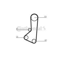 Ремень ГРМ CONTITECH CT839