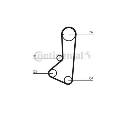 Ремень ГРМ CONTITECH CT839