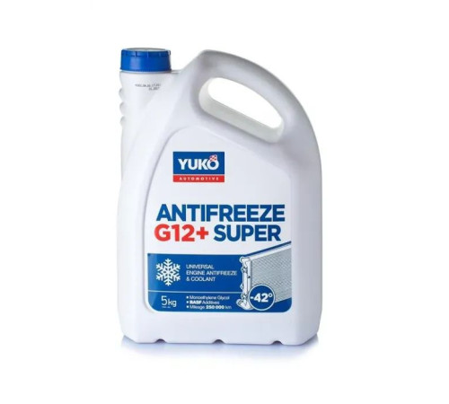 Антифриз Yuko -40 Super G12+ красный 5л (4820070248227)