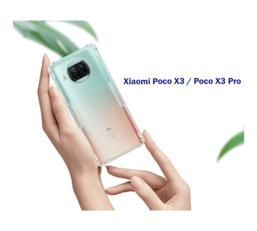Чохол до мобільного телефона BeCover Anti-Shock Poco X3 / Poco X3 Pro Clear (706972)