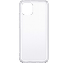Чохол до мобільного телефона Samsung A03 Soft Clear Cover Transparent (EF-QA035TTEGRU)