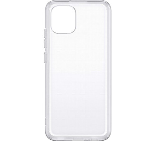 Чохол до мобільного телефона Samsung A03 Soft Clear Cover Transparent (EF-QA035TTEGRU)