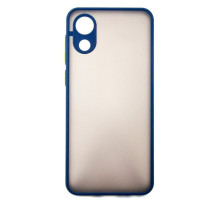 Чехол для мобильного телефона Dengos Matte для Samsung Galaxy A03 Core (blue) (DG-TPU-MATT-97)